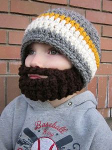 Czapka z brodą dla dzieci