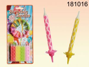 Zestaw 24 urodzinowych świeczek