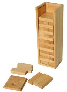 Wieża do gry - z drewnianym pudełkiem