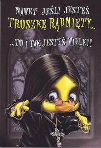 Karnet okolicznościowy Funny Duck z kopertą